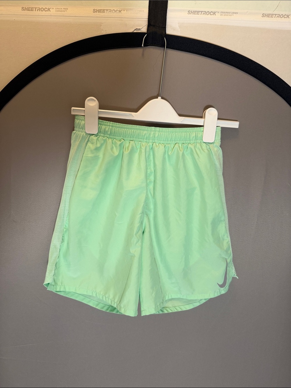 Nike Light Mint Green Athletic Shorts